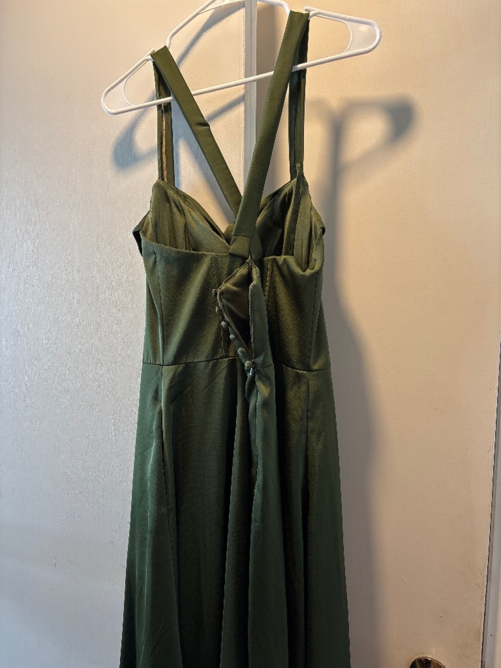 Olive Green Bridesmaid Dress